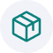 Plastics and packaging icon