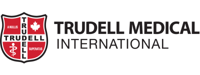 Trudell Medical International Logo stacked with crest 